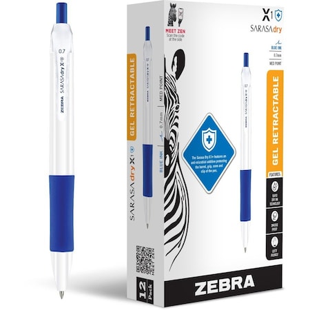 Gel Pen Retractable X1 Plus, PK12