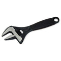 Black X-Wide Adjustable Wrench, Ergo, 10"