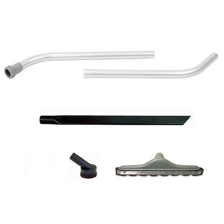 Hard Surface Tool w/ Scalloped Felt Brush Tool Kit