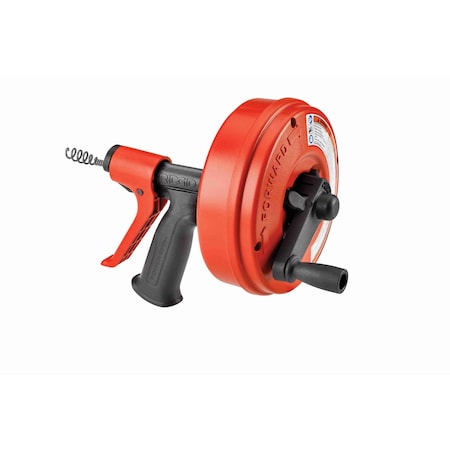Drain Cleaner, Line Cap. Up to 1-1/4"