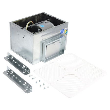 Bath Exhaust Fan, 130 cfm cfm, 8 x 6 in Duct Dia., 115 V, Without Light