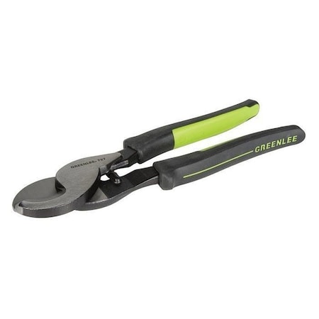 Cable Cutter, Shear Cut, 9-1/4 In