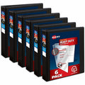 Binder, Heavy-Duty View 3 Ring, PK6
