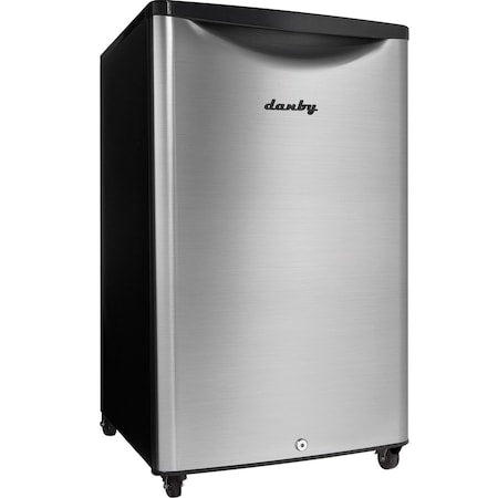 Refrigerator, SS, 4.4 cu. ft.