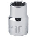 Sockets, 10 mm S x 3/8" Drive S Metric 1