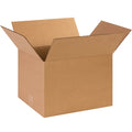 14 in x 12 in x 10 in Shipping Box, Kraft, Corrugate, Single Wall, 44 ECT