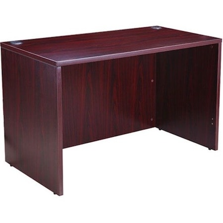 Desk Shell Desk Shell 48" x 24", Mahogany, Wood