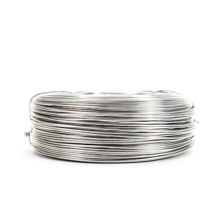 16 Gauge Rebar Tie Wire, 96 ft L, Bare Wire, Steel, 2 Wraps Per Tie