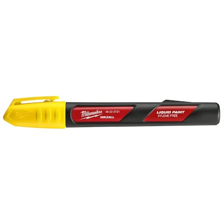 Liquid Paint Marker, Yellow, Acrylic