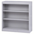 Bookcase, 36 in H, Dove Gray