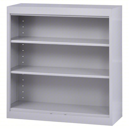 Bookcase, 36 in H, Dove Gray