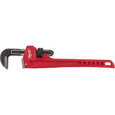 14 in L 2 in Cap. Alloy Steel Straight Pipe Wrench