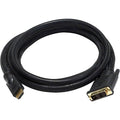 HDMI-DVI Cables, Black, 6 ft., 24AWG