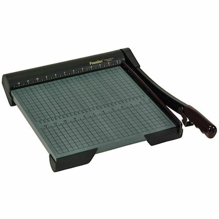 Guillotine Paper Trimmer, 19 in. L, Wood
