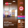 Printable Round Labels, PK120