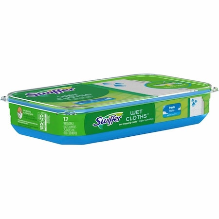 Disposable Mop Pad, White, PK6