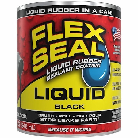 Leak Sealer 32 oz, Can, Black, Liquid