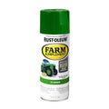 Rust Preventative Spray Paint, Jd Green, Gloss, Solvent, 12 Oz