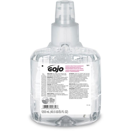 Hand Soap Refill, Series LTX-12, 1, 200 mL, Foam, Fragrance Free, 2 PK