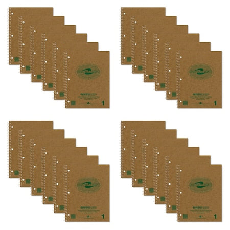 Recycled 1-Subject Spiral Notebook, PK24