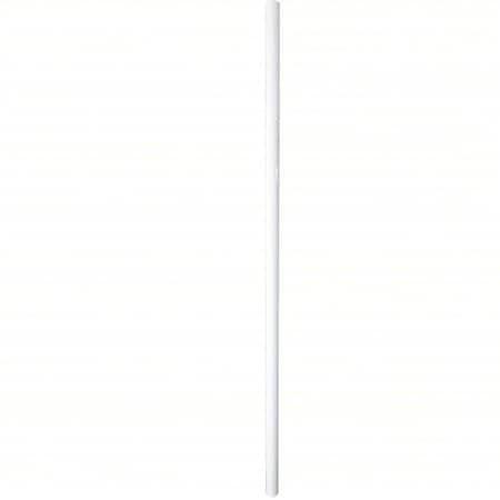 Closet Pole, Steel, White, 1 1/4 in dia.