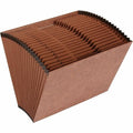 Expandable File Folders, Paper Stock, Brwn