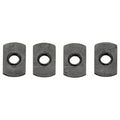 EconomyT-Nut, Steel, BlackZinc-Plated, PK4