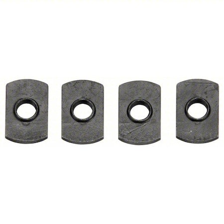 EconomyT-Nut, Steel, BlackZinc-Plated, PK4