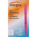 Highlighter, Felt-Tip, Non-Refillable, PK12