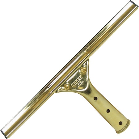 UNGER Gold 12" Brass Window Squeegee