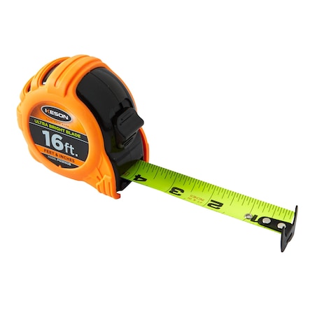 16 ft Tape Measure, 1 in Blade