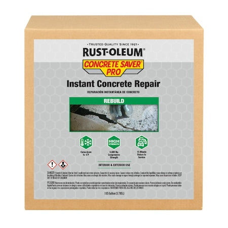 Concrete Repair Compound,1 gal,Gray