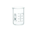 Beaker, Borosilicate Glass, Low Form, 100 mL / 3.3 fl oz Capacity, A Type I, 12 PK