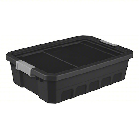 Storage Tote, 10 Gal Modular Stacker