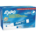 Dry Erase Marker, Chisel Tip, Blue PK12 Low Odor