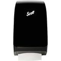 Scottfold Folded Towel Dispenser (39711), Black, 10.66" x 5.48" x 18.79" (Qty 1)
