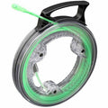 Fish Tape, Round, Fiberglass, 7.5" Case Dia