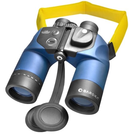 Boating Binoculars, 7x Magnification, Porro Prism, 350 ft at 1000 yd Field of View