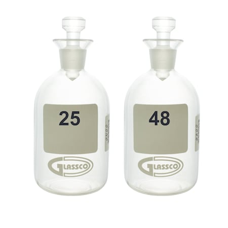 BOD Bottle, Boro Glass, 135mm H, PK24