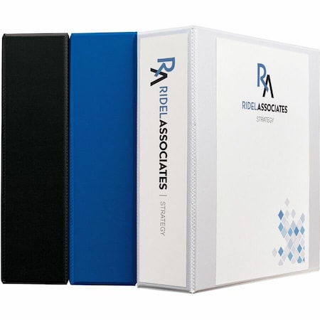 Durable View 3 Ring Binder, 2" Slant Rin