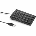 Number Keyboard, Black, 1" H