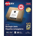 Half Sheet Shipping Label, PK200