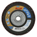 Fiberglass Flap Disc, 4-1/2"x5/8" to 11"