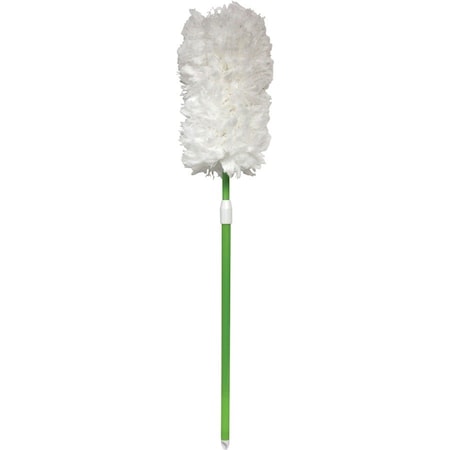 Microfiber Duster, 33-45 in, Green, Case 12