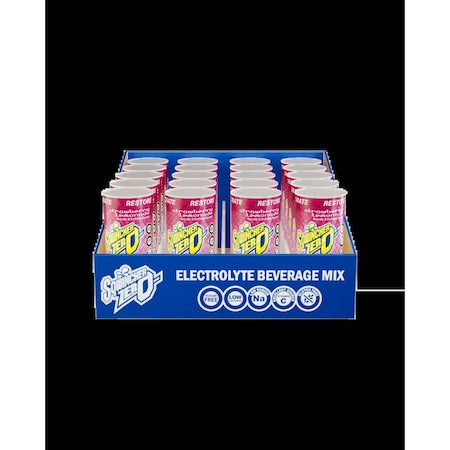 Qwik Stik(TM) Sugar Free Drink Mix Powder 20 oz Yield Per 0.11 oz Unit, Strawberry-Lemonade, Pk10