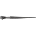 1/2" Drive 24 Geared Teeth Pear Head Style Hand Ratchet, 15" L, Black Oxide Finish