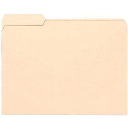Manila File Folder, Letter, 1/3Cut, PK100
