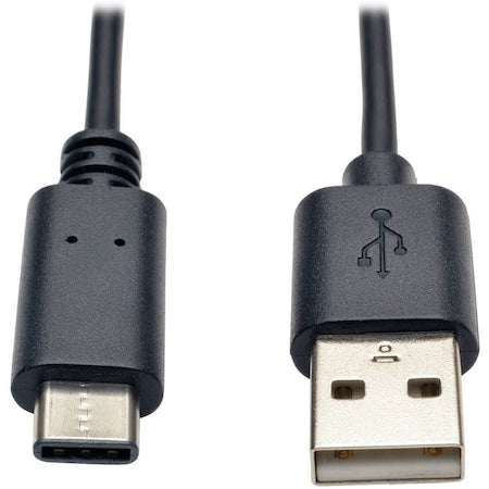 USB 2.0 Cable, Hi-Speed, Type A-C, M/M, 6ft