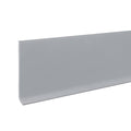 Wall Base Molding, 120 ft L, Silver Gray