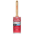 2-1/2" Flat Sash Firm, Nylon/Polyester Bristle, Paint Brush, Wood Handle